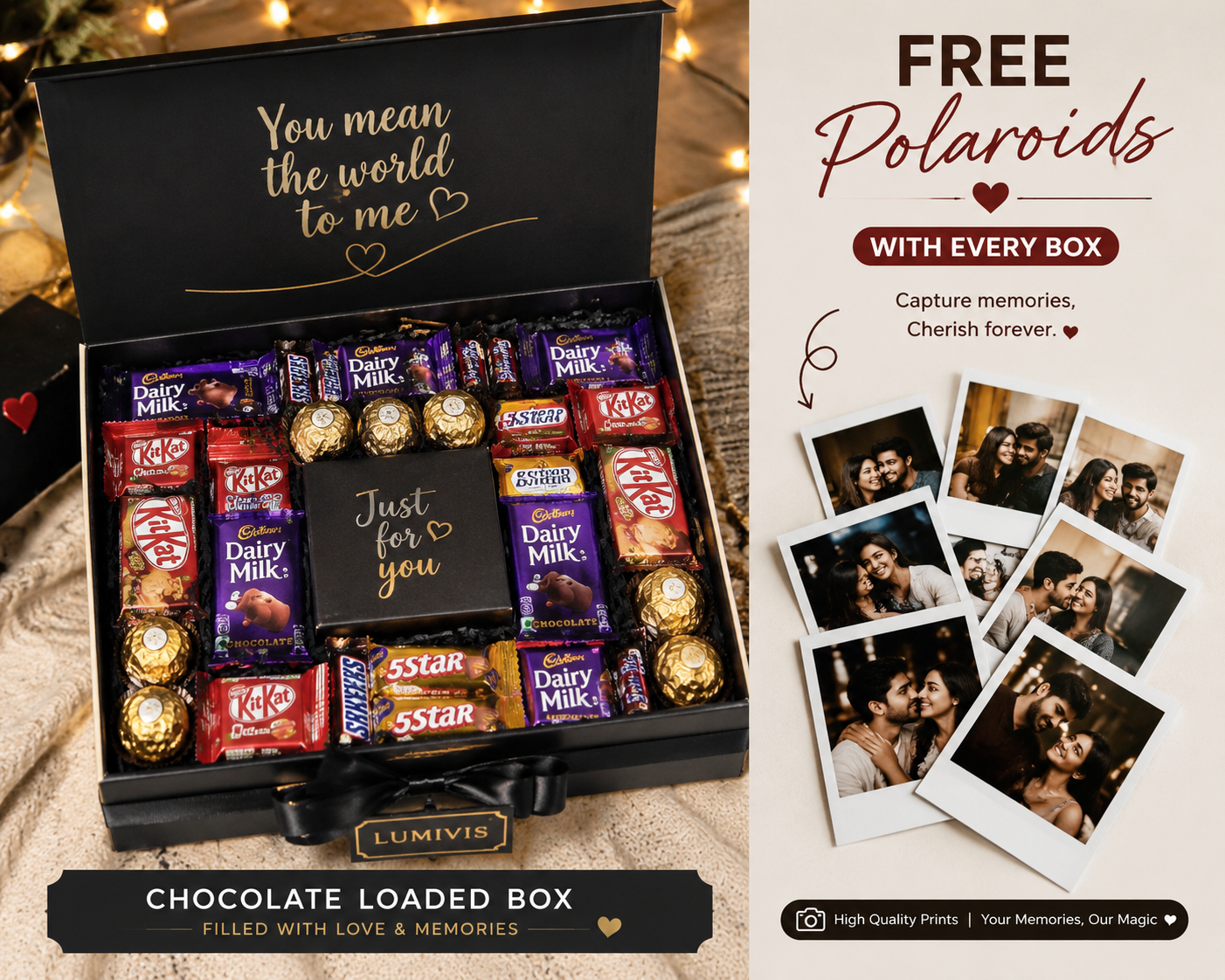 Chocolate loaded box